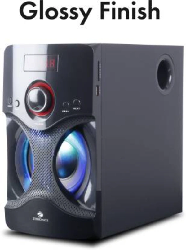 ZEBRONICS BT4440 RUCF 60 Watt Bluetooth Home Theatre  (Black, 4.1 Channel) - Black